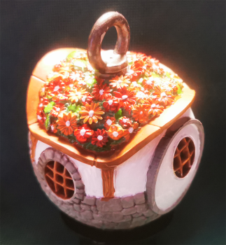 Hobbithaus Kugel zum Aufhängen